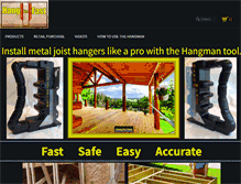 Tablet Screenshot of hangmantool.com